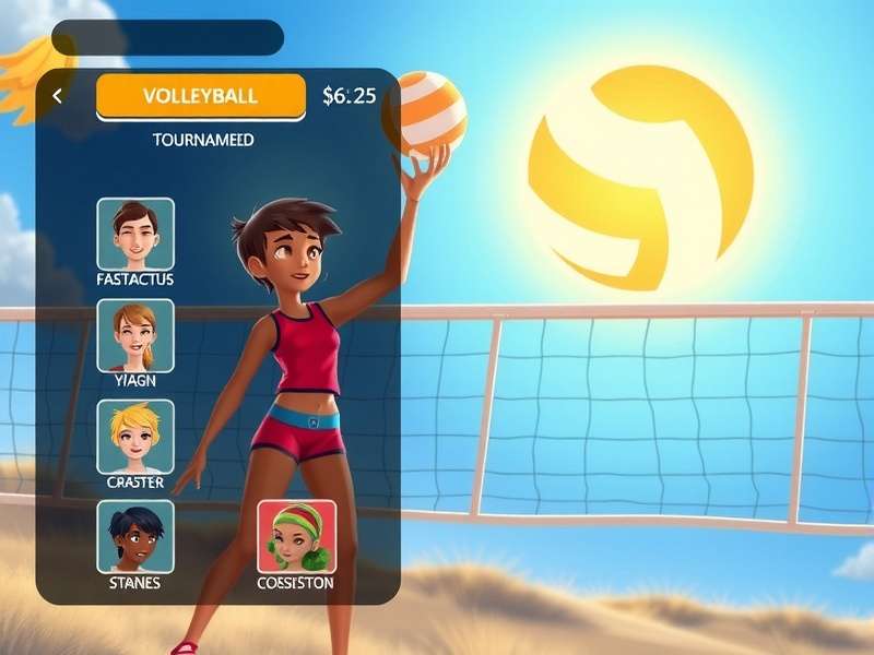 Sunny Spikers Victor tournament gameplay strategy